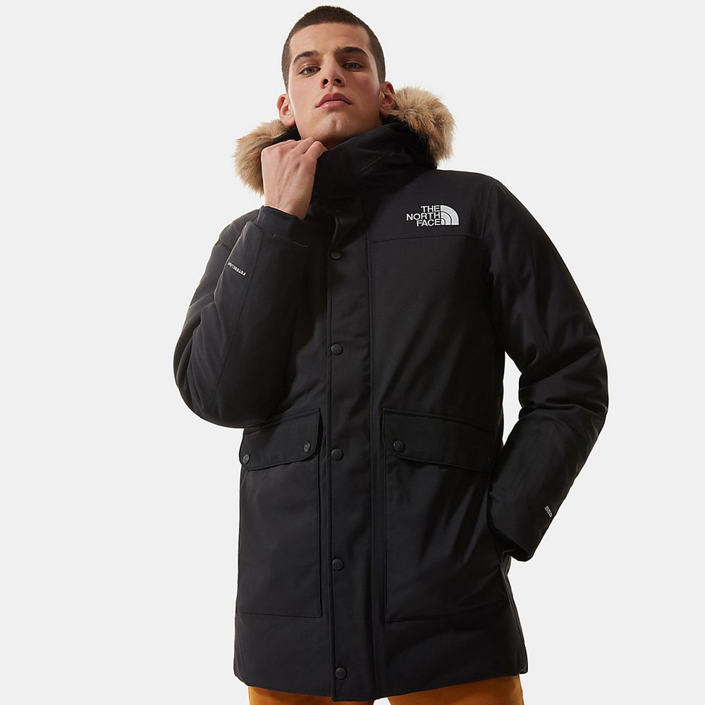 The North Face Parka Mens Australia - The North Face Defdown Futurelight™ Black (CUQ-569024)